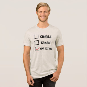 Rolig Personlig Status för Relationer T Shirt