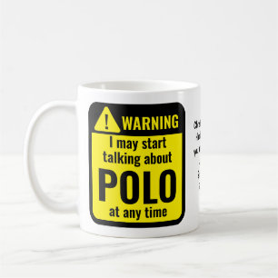 Rolig Personlig Varning Polo Kaffemugg