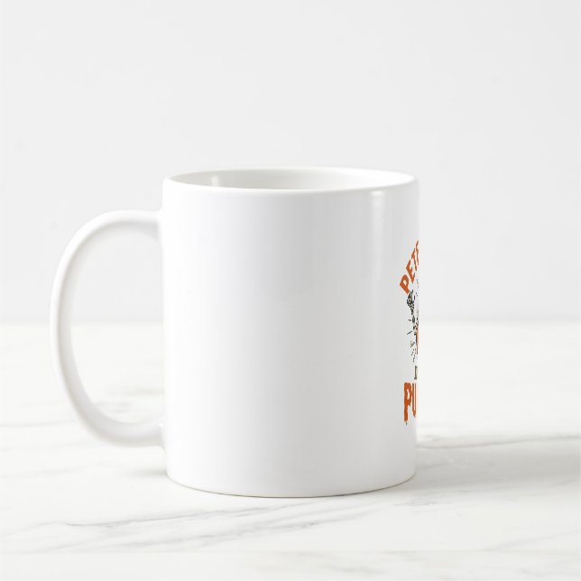 Rolig Peter Peter Pumpa Halloween Skelett Tröja Kaffemugg (Vänster)