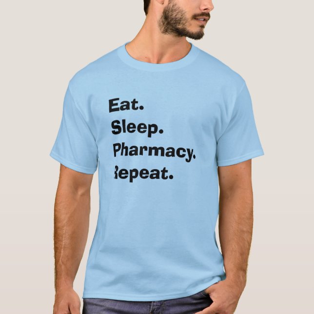Rolig PharmacistT-tröja Tröja (Framsida)