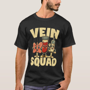 Rolig Phlebotomist Åder Trupp T Shirt