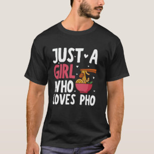 Rolig Pho-konst för tjej Kvinnor Vietnamesisk nude T Shirt