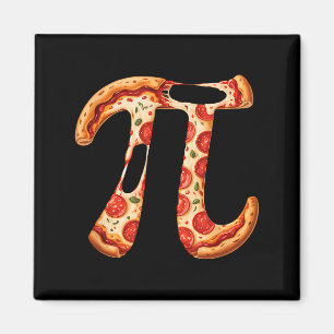 Rolig Pi-dags Pizza Matematik Design För Lärare St Magnet