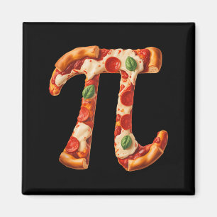 Rolig Pi-dags Pizza Matematik Design För Lärare St Magnet