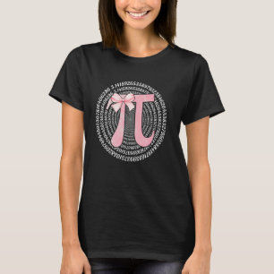 Rolig Pi-dags Spiral Matematiklärare Glad Pi-dagen T Shirt