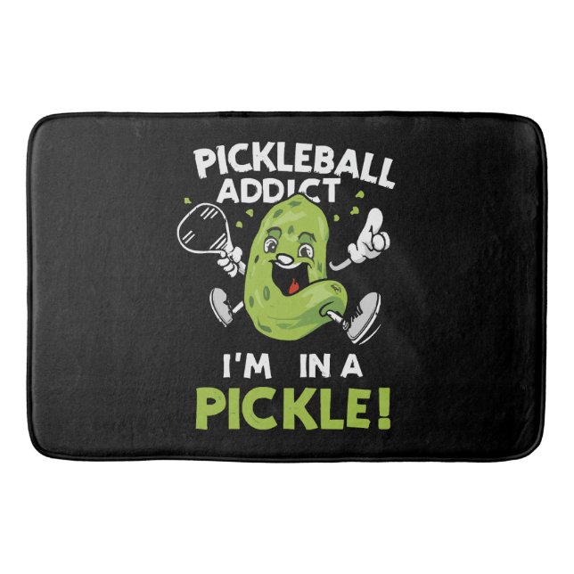 Rolig-Pickleball Badrumsmatta (Framsidan)
