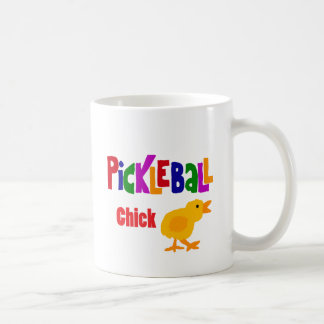 Rolig Pickleball chickkonst Kaffemugg