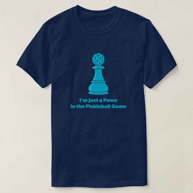Rolig Pickleball-citat T Shirt (Design framsida)