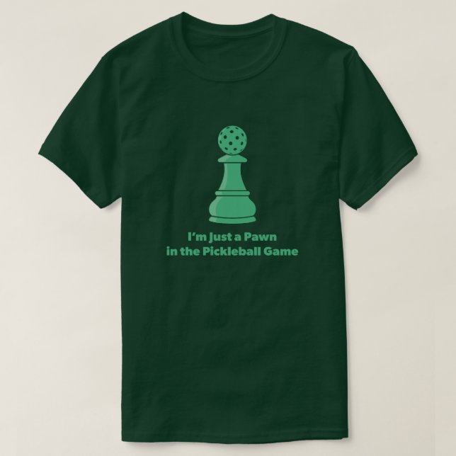 Rolig Pickleball-citat T Shirt (Design framsida)