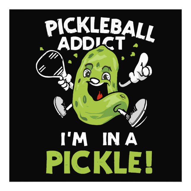 Rolig-Pickleball Fototryck (Framsidan)