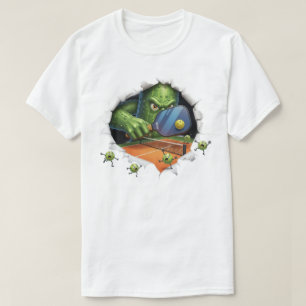 Rolig Pickleball Jättepickle spel på T Shirt