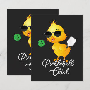 Rolig Pickleball Kyckling Pickleball Kort