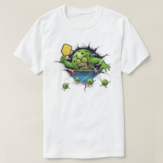 Rolig Pickleball-paddel Smash Court Kaos T Shirt