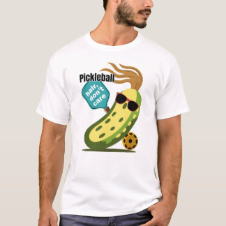 Rolig Pickleball | Pickleball Frisyr Spelar Ingen T Shirt