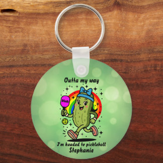 Rolig Pickleball  - Pickleball Humor Nyckelring