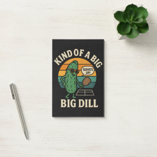 Rolig Pickleball Social Klubb Big Dill Post-it Block