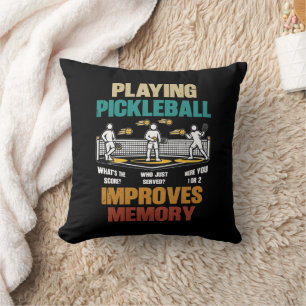 Rolig Pickleball-Spande Present Förbättrar Minnet Kudde