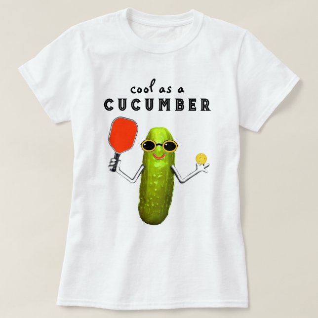 Rolig Pickleball T-Shirt (Design framsida)