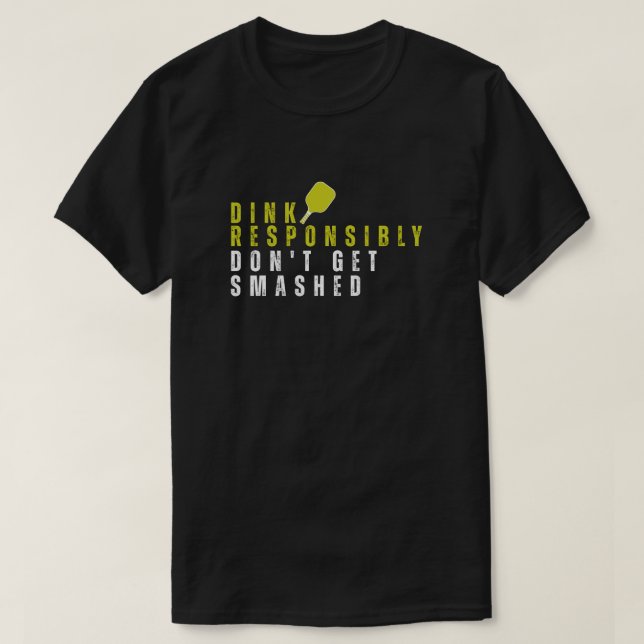 Rolig Pickleball T Shirt (Design framsida)