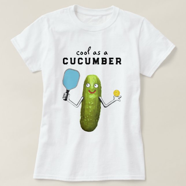 Rolig Pickleball T Shirt (Design framsida)