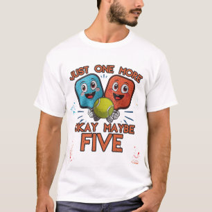 Rolig Pickleball-tröja – Bara En Match Till (Okej T Shirt
