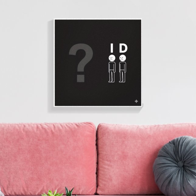 Rolig PID-kontroll Konst Canvas (Insitu (Vardagsrum))