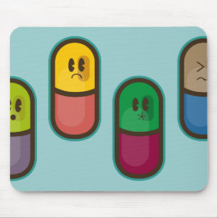 rolig pillsmousepad musmatta