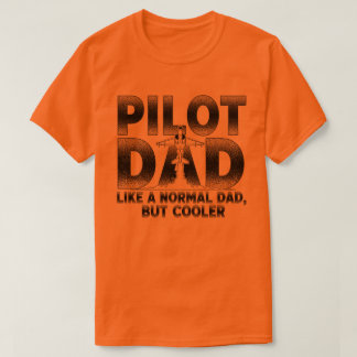 Rolig pilotkonst för pappa män Aviation Flygplan F T Shirt