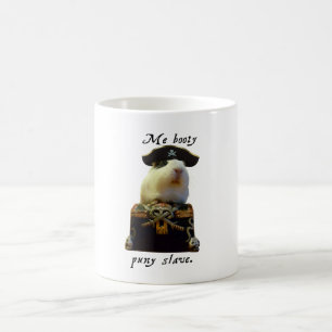 Rolig pirat för försökskanin kaffemugg