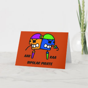 Rolig pirat kort