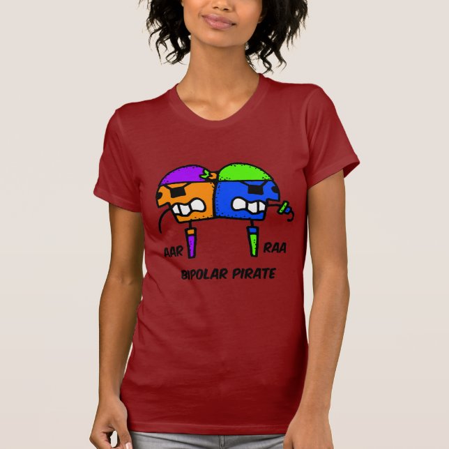 Rolig pirat tee shirt (Framsida)