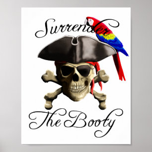 Rolig piratkapitulation bootyn poster