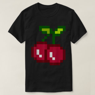 Rolig Pixel Körsbär 80-tals Gamer Tröja