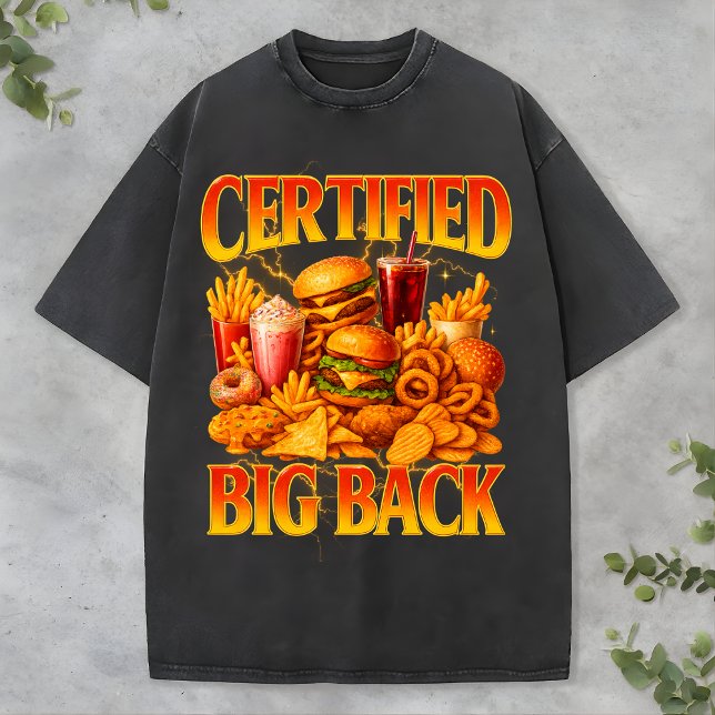Rolig Pizza Fest T-shirt Bootleg Rap Stil Mat Matm (Skapare uppladdad)