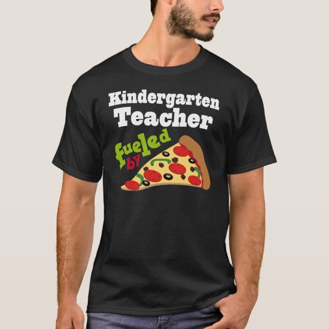Rolig) Pizza för dagislärare ( Tee (Framsida)