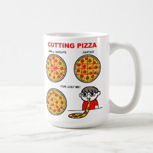 Rolig Pizza Mug Kaffemugg
