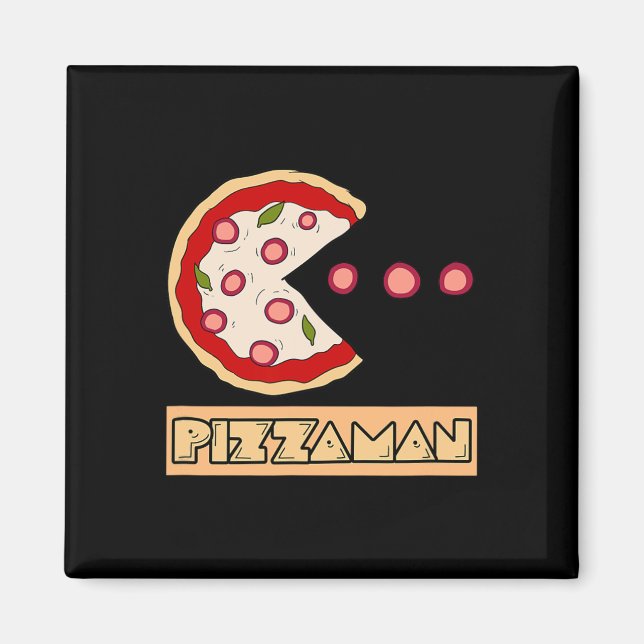 Rolig Pizza Puns  Magnet (Framsidan)