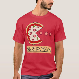 Rolig Pizza Puns PizzamanNostalgi Gamer VibbarRetr T Shirt