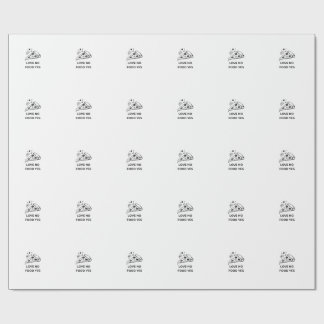 Rolig Pizzaälskare Presentpapper