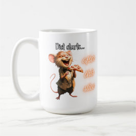 Rolig Pizzadiet Musdesign Kaffemugg