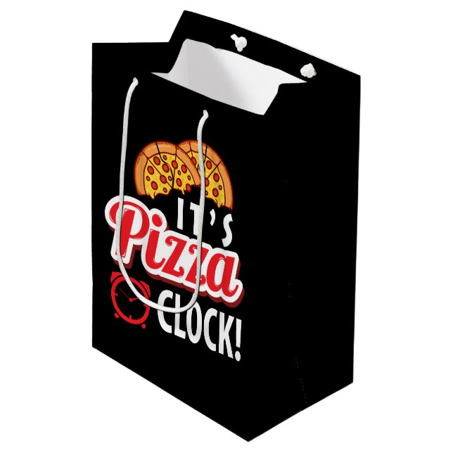 Rolig pizzafest word art  (Framsidan Vinklad)