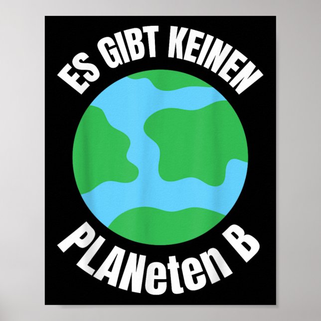 Rolig planet - Miljöskydd Glob Envi Poster (Framsidan)