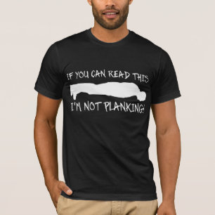 Rolig planknings-tröja tee