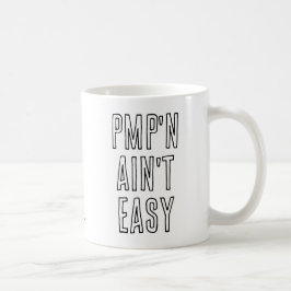 Rolig PMP-mugg Projektledare professionell Kaffemugg