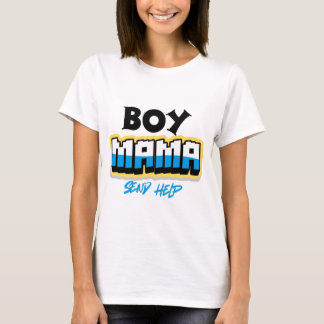 Rolig pojke mama skjorta t shirt