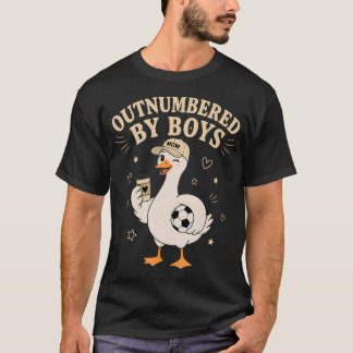 Rolig Pojkmamma Gås Underlägsen Pojkar T Shirt