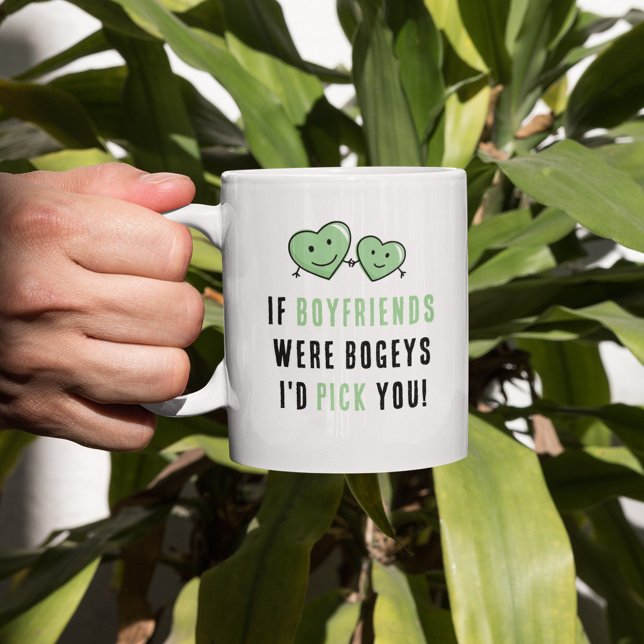 Rolig Pojkvän Jag Skulle Välja Dig Kaffemugg (Skapare uppladdad)