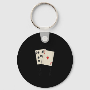 Rolig poker, jag viker inte ens min tvätt nyckelring