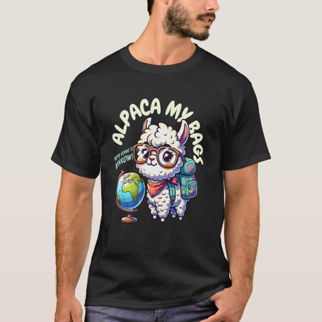 Rolig Polenresa och Krakow T Shirt (Framsida)