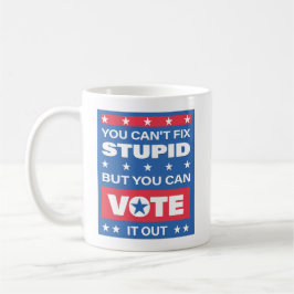 Rolig politisk Citatmugg Kaffemugg